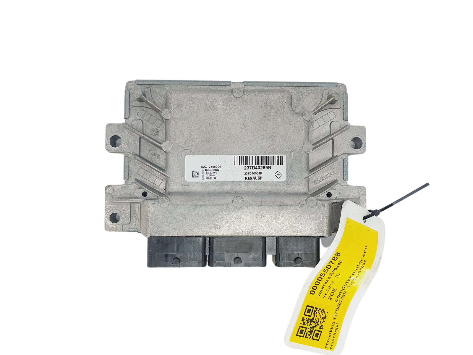Ohjausyksikkö Renault Dacia A2C12198004 237D40289R Continental main product photo