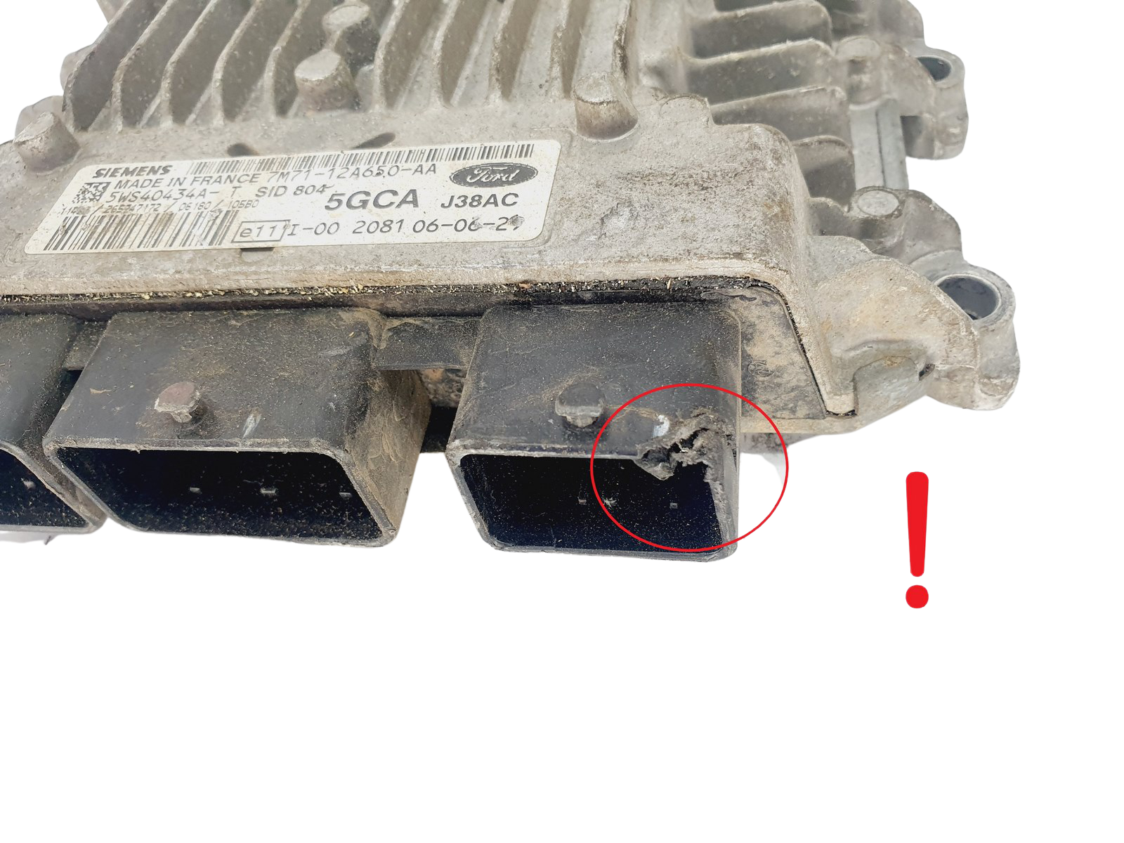 Ohjausyksikkö 5WS40434A-T 7M71-12A650-AA SID 804 Ford Siemens 46429 main product photo
