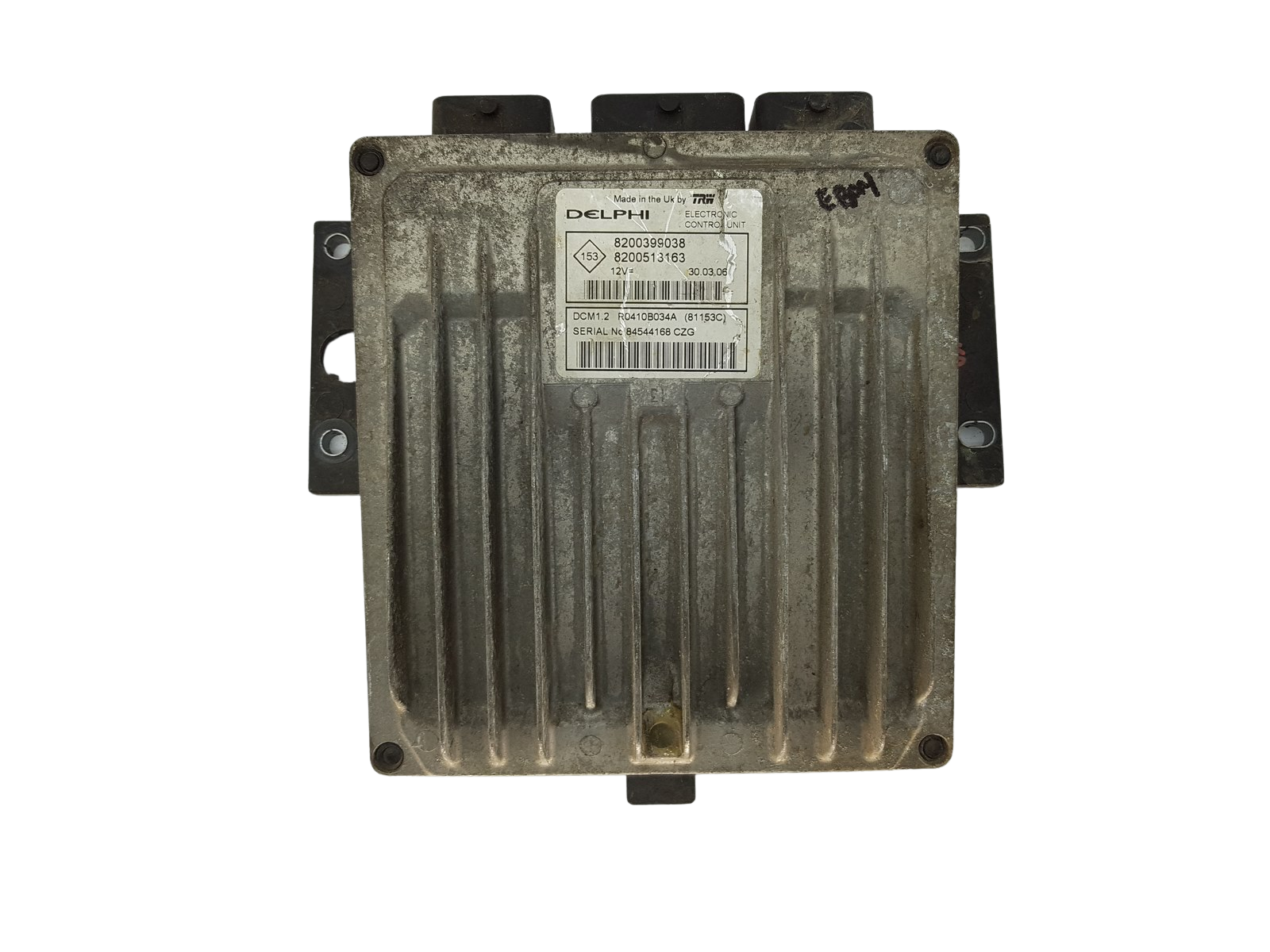 Ohjausyksikkö 8200399038 8200513163 R0410B034A Renault Delphi 16377 main product photo