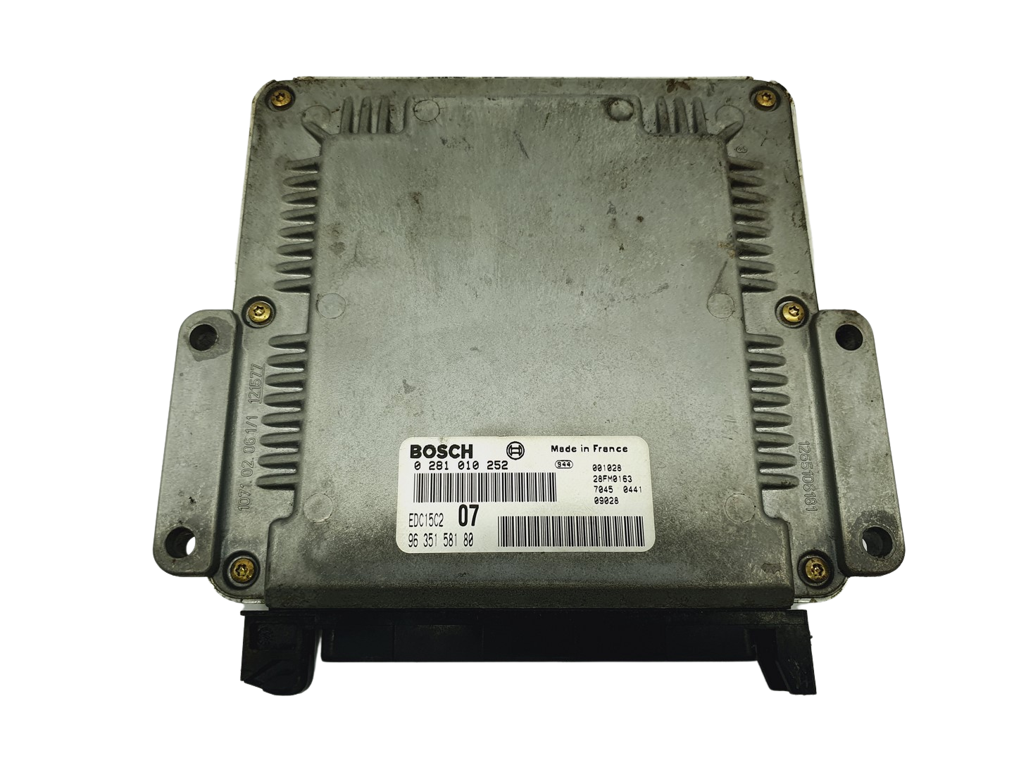Ohjausyksikkö PSA 0281010252 9635158180 28FM0163 Bosch 68388 main product photo