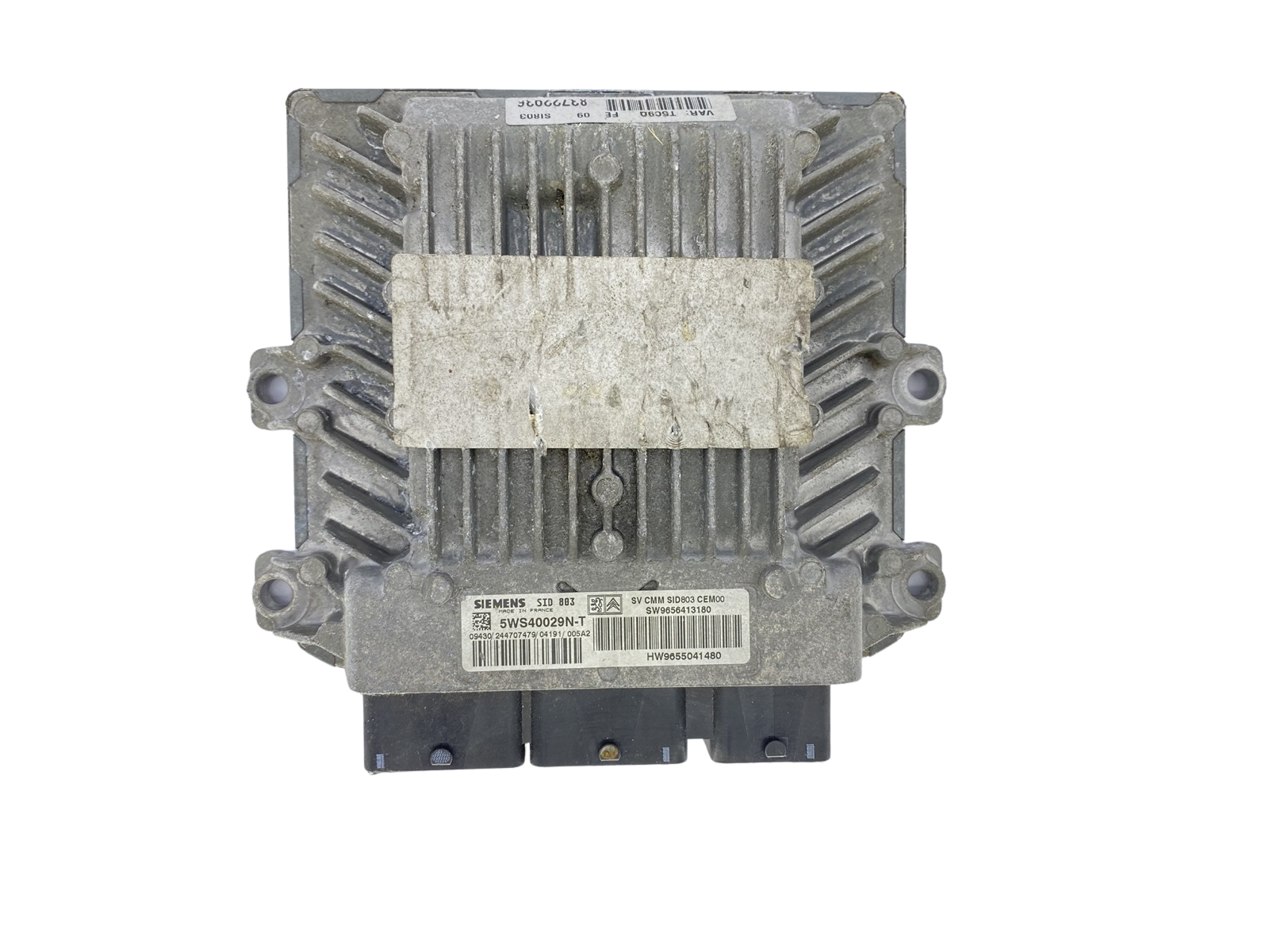 Ohjausyksikkö 5WS40029N-T 9656413180 9655041480 PSA Siemens 57564 main product photo
