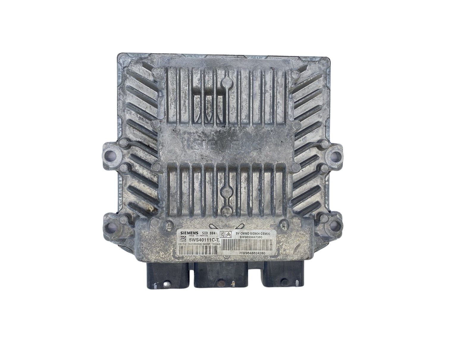 Ohjausyksikkö 9653447380 9648624280 5WS40111C-T SID804 PSA Siemens 60747 main product photo
