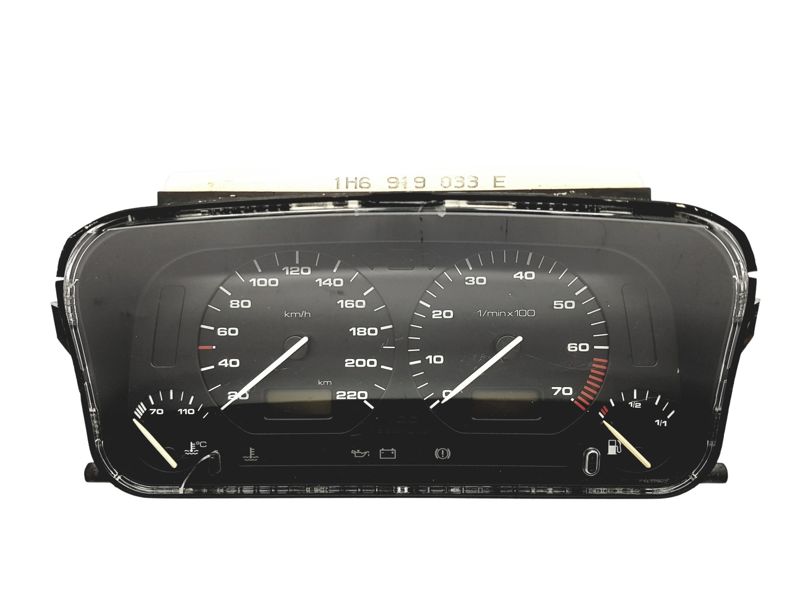 Kierroslukumittari VW Golf MK3 1H6919033E 89652470 VDO 33254 main product photo