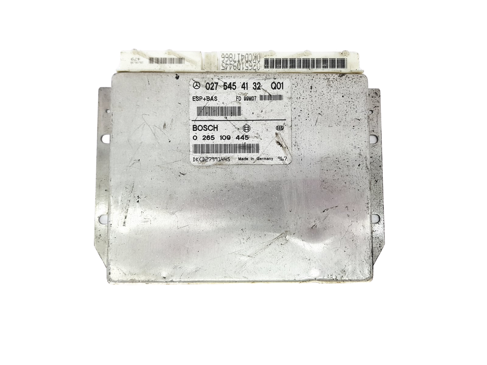 Ohjausyksikkö ESP 0275454132 0265109445 Mercedes Bosch 27808 main product photo
