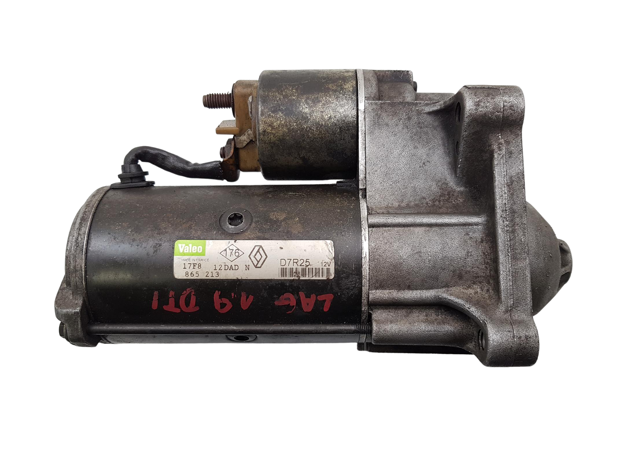 Moottorin Käynnistin Renault 7700865213 D7R25 1.9 Valeo 1258 main product photo