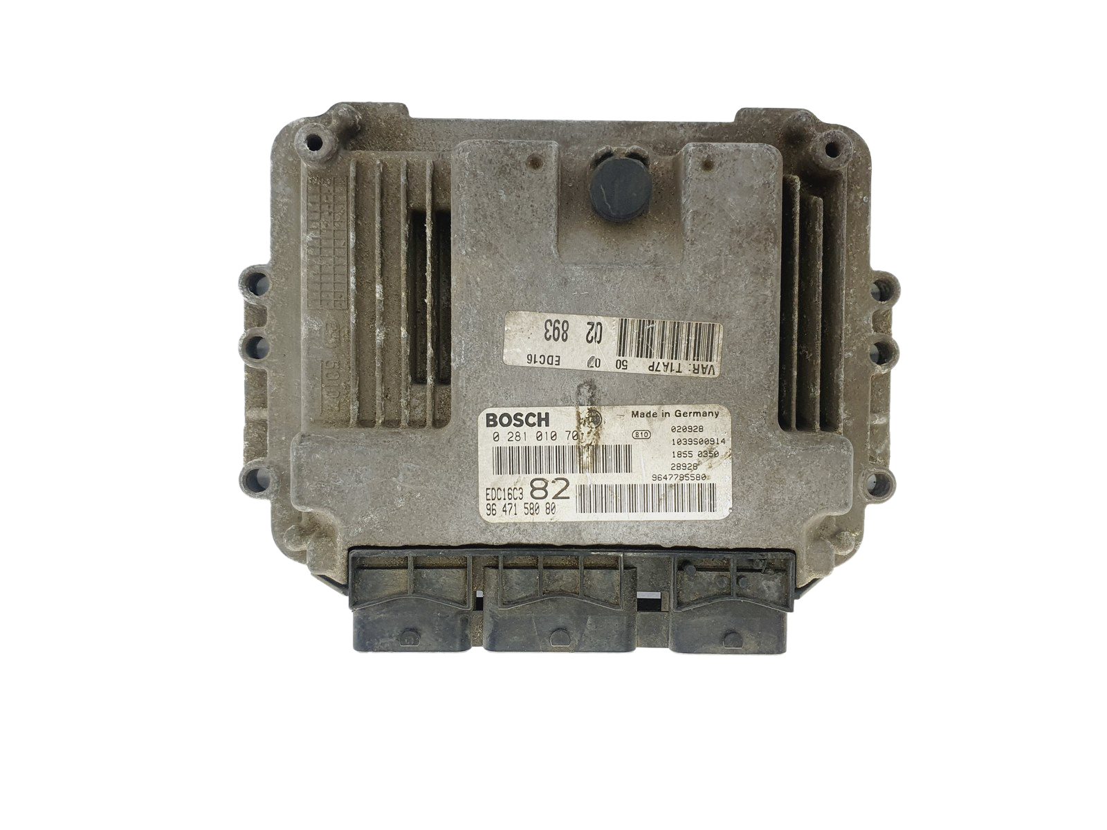 Ohjausyksikkö 0281010707 9647158080 9647785580 PSA Bosch 37273 main product photo