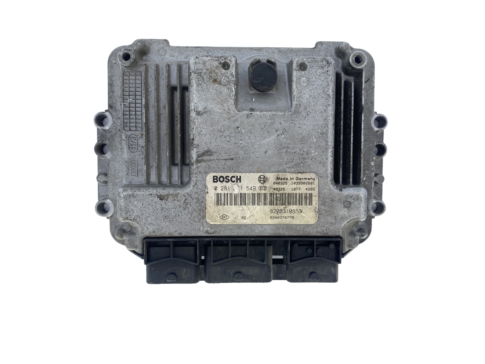 Ohjausyksikkö 0281011549 8200310863 8200370779 Renault Bosch 52071 main product photo