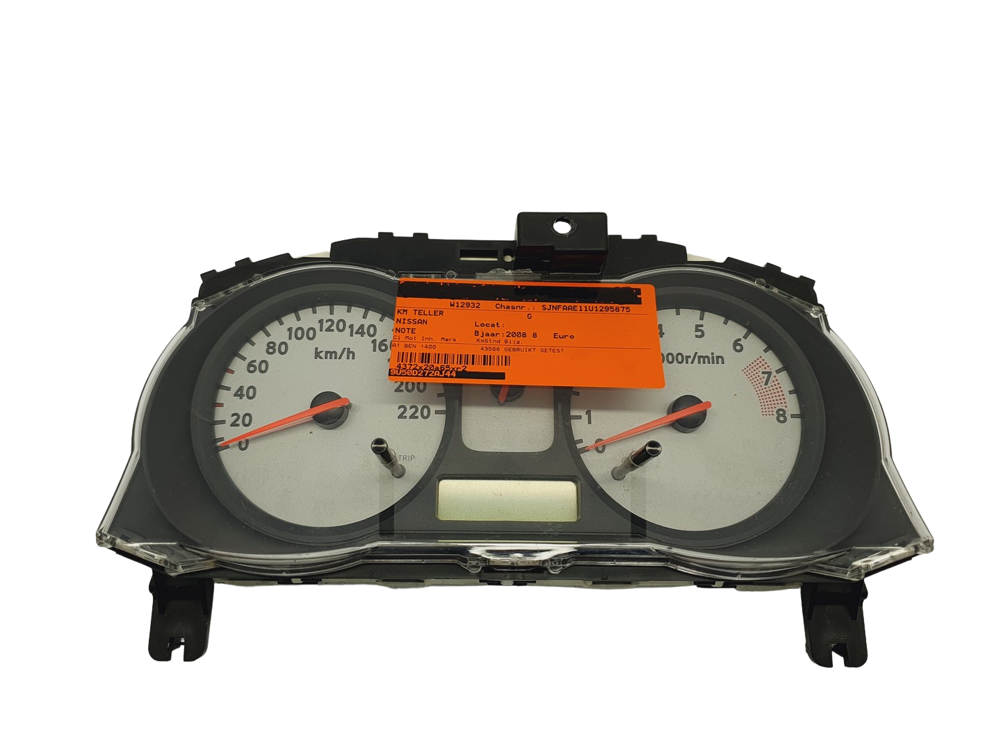 Kierroslukumittari Nissan Note 9U50D 61023 main product photo