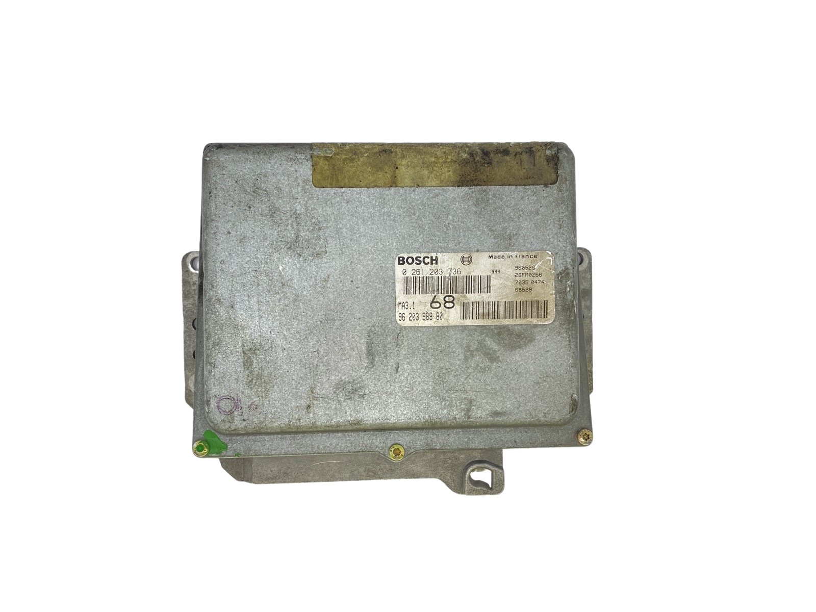 Ohjausyksikkö 0261203736 9620398980 MA3.1 PSA Bosch 60304 main product photo