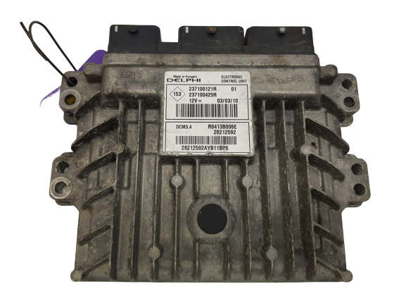 Ohjausyksikkö Renault 237100121R 237100425R R0413B006E Delphi main product photo