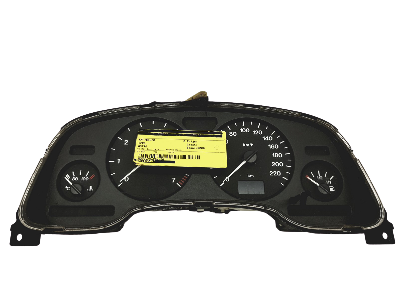 Nopeusmittari Opel Astra G 09181204BJ 110008830015 30719 main product photo