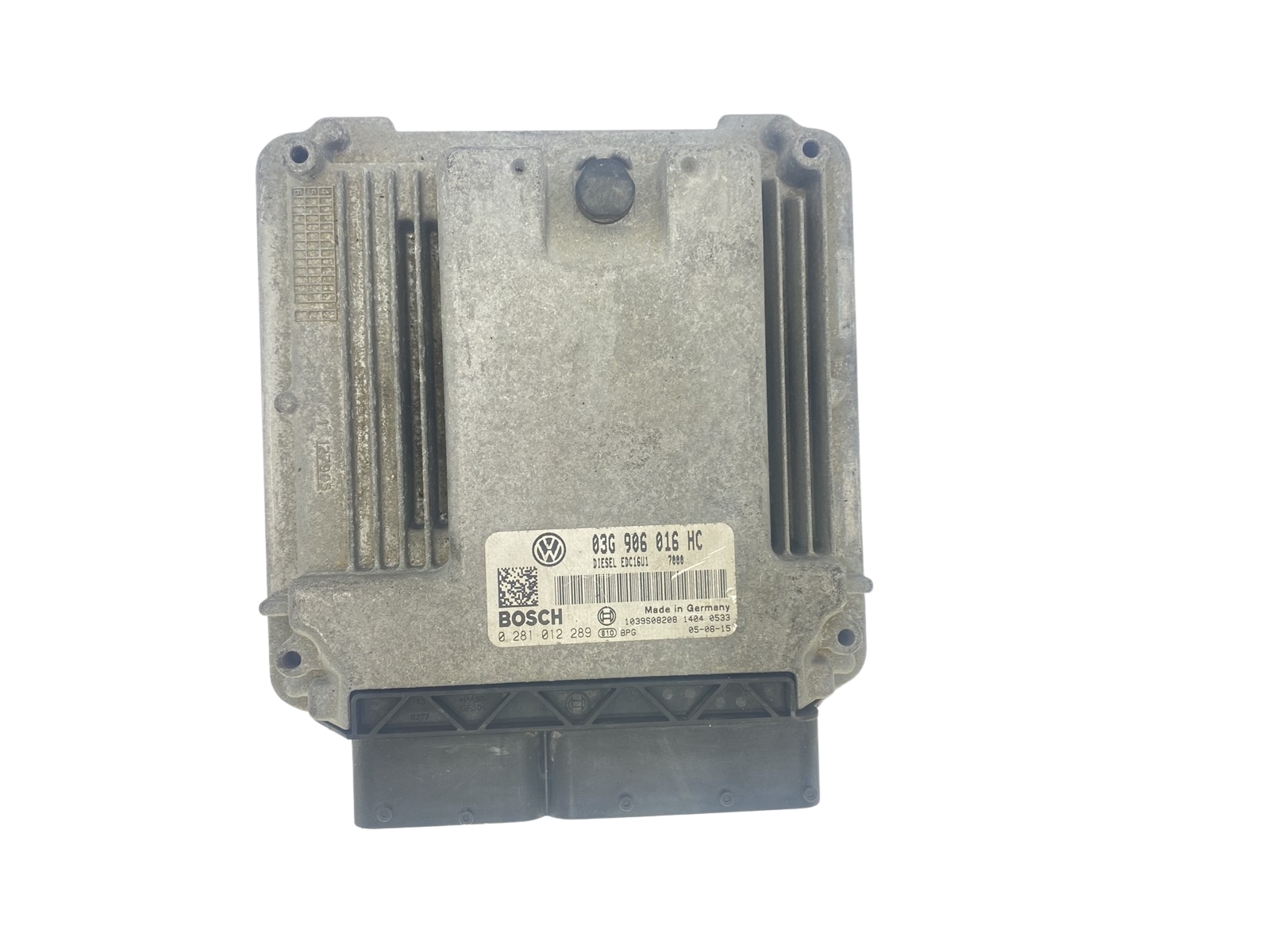 Ohjausyksikkö 03G906016HC 0281012289 VW Seat Bosch 59848 main product photo