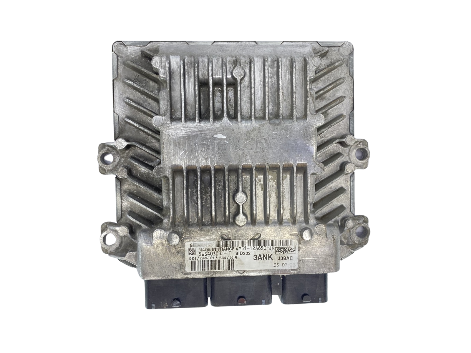 Ohjausyksikkö Ford 4M51-12A650-JK 5WS40303J-T Siemens 63955 main product photo