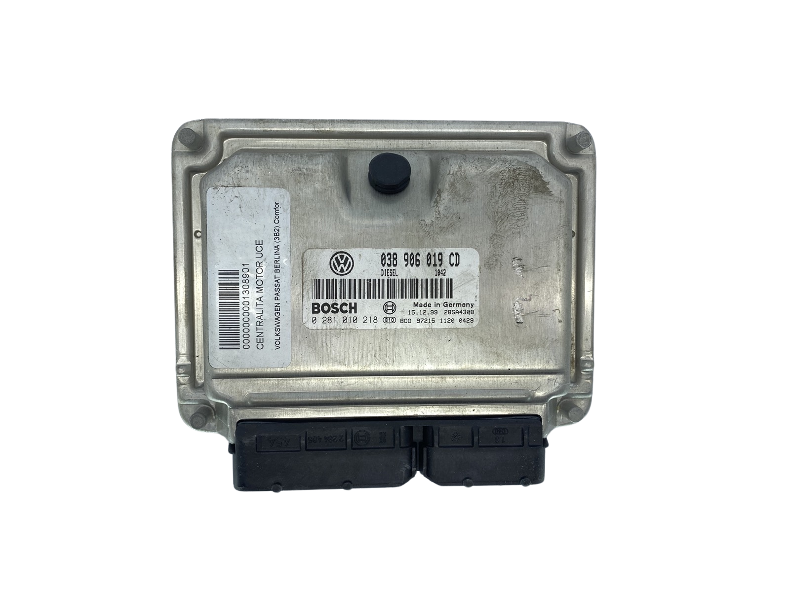 Ohjausyksikkö 038906019CD 0281010218 VW Bosch 63459 main product photo