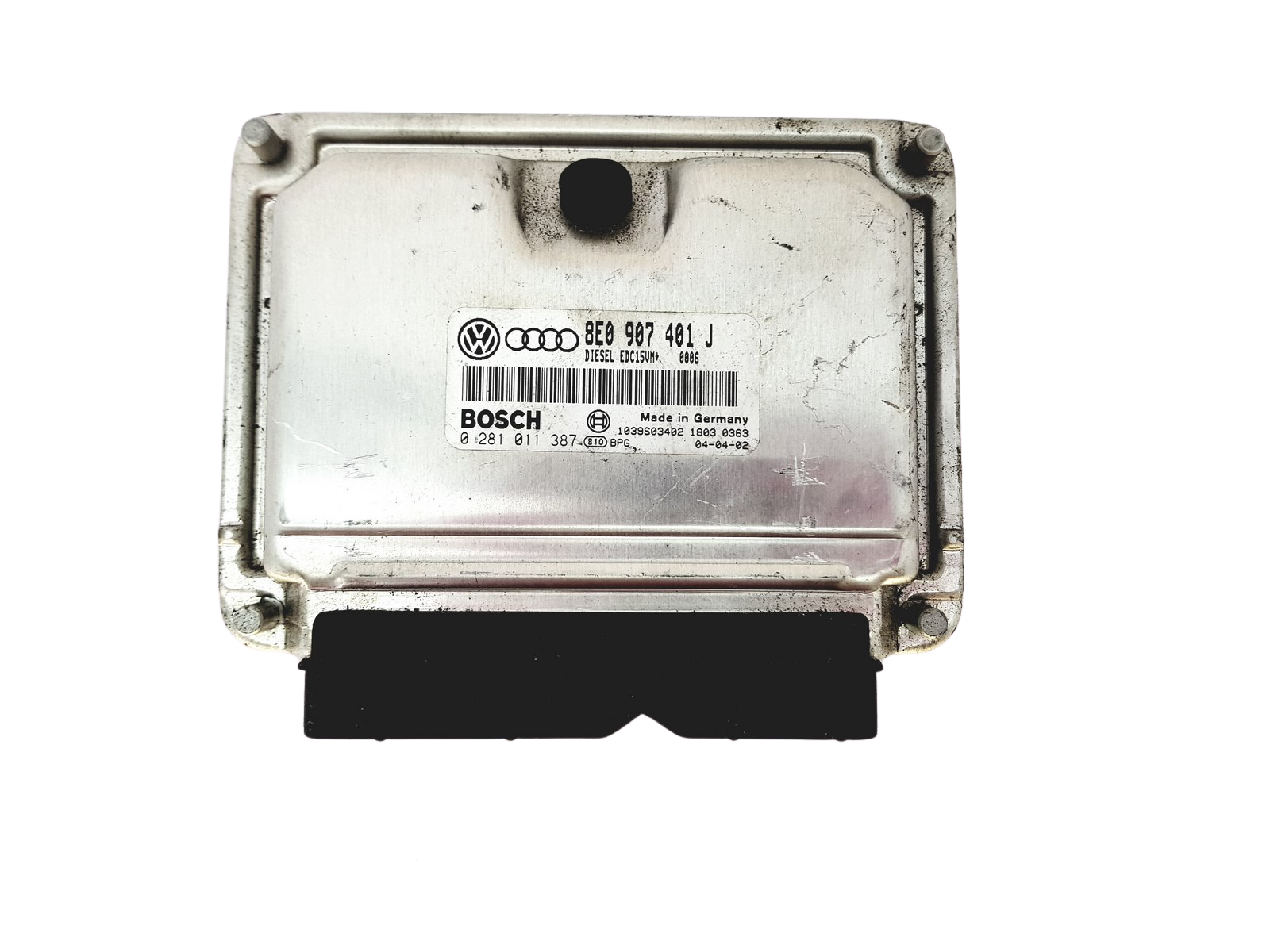 Ohjausyksikkö VW Audi 8E0907401J 0281011387 Bosch 27873 main product photo