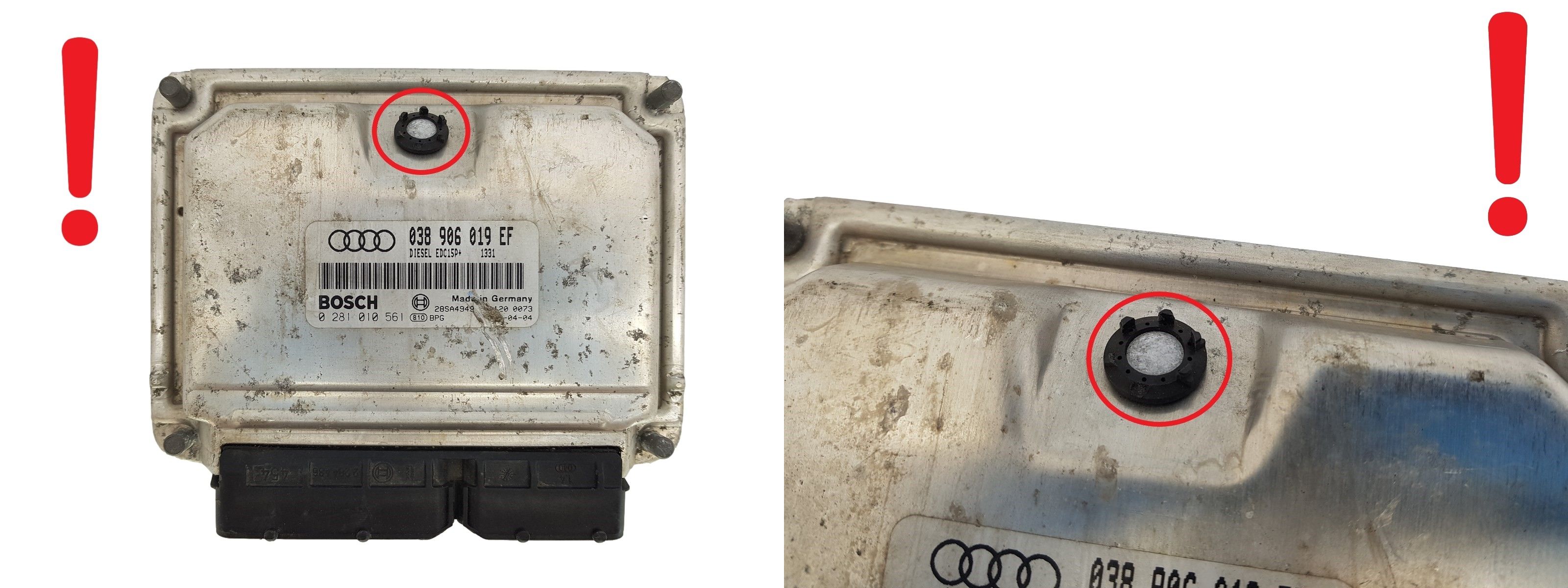 Ohjausyksikkö 0281010561 038906019EF VW Audi Bosch main product photo