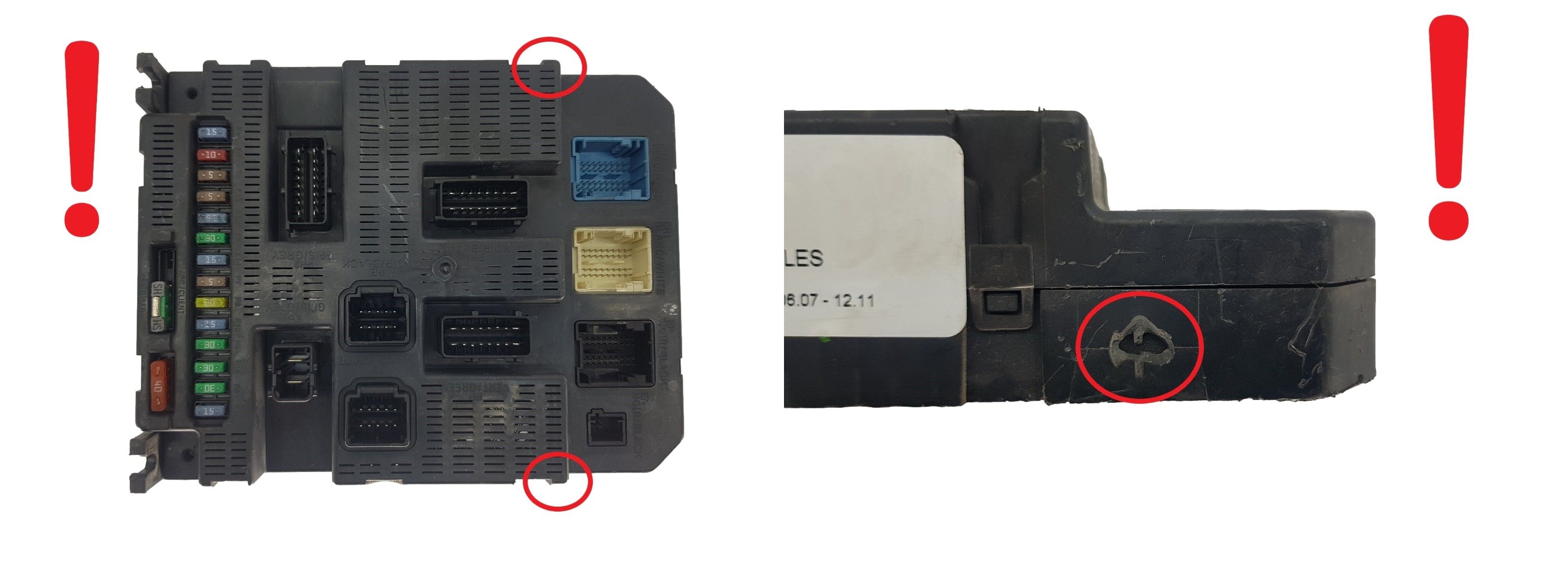 Ohjausyksikkö BSI 2004 P08-00 9663798480 PSA Valeo 2005 main product photo