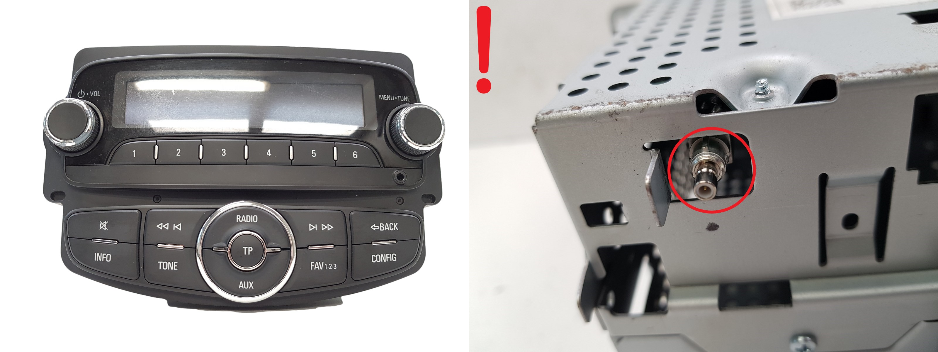 Radio-CD-soitin Opel Corsa E 557799431 39012676 DWGM1004 main product photo