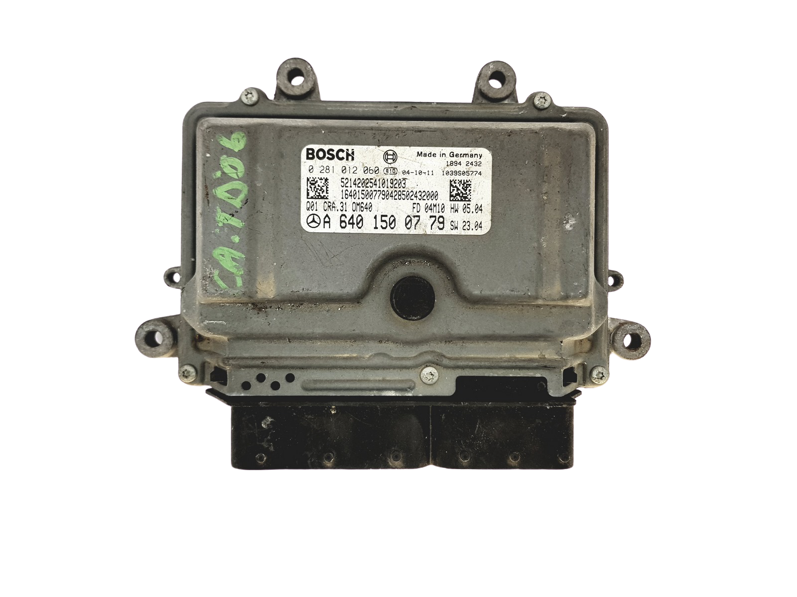 Ohjausyksikkö A6401500779 0281012060 Mercedes Bosch 25351 main product photo