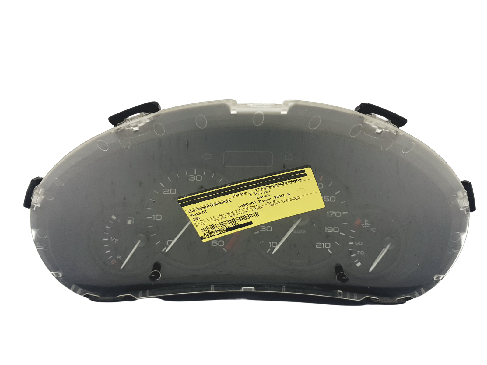 Kierroslukumittari Peugeot 206 9645096080 000640102 49148 main product photo