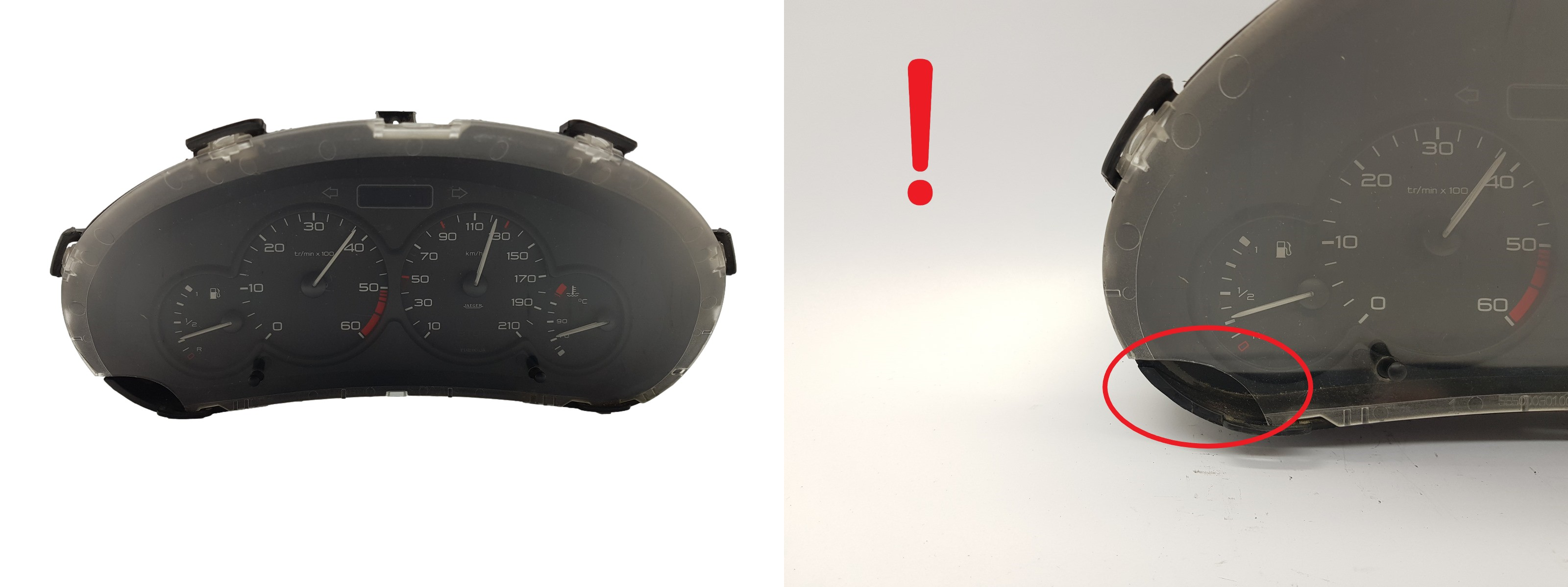Kierroslukumittari Peugeot 206 9656696080 000500110 2582 main product photo