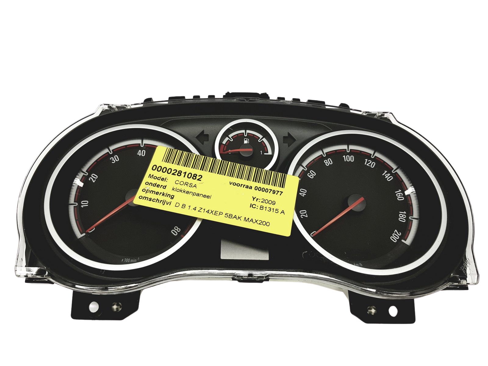 Kierroslukumittari Opel Corsa D P0013285388 Johnson main product photo