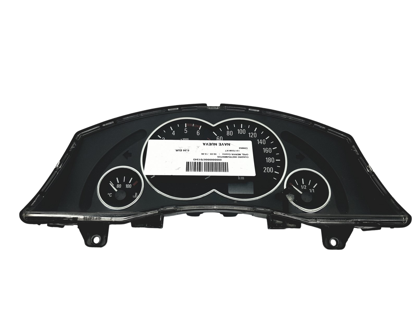 Kierroslukumittari Opel Meriva 13173381XT 110080162026 56756 main product photo
