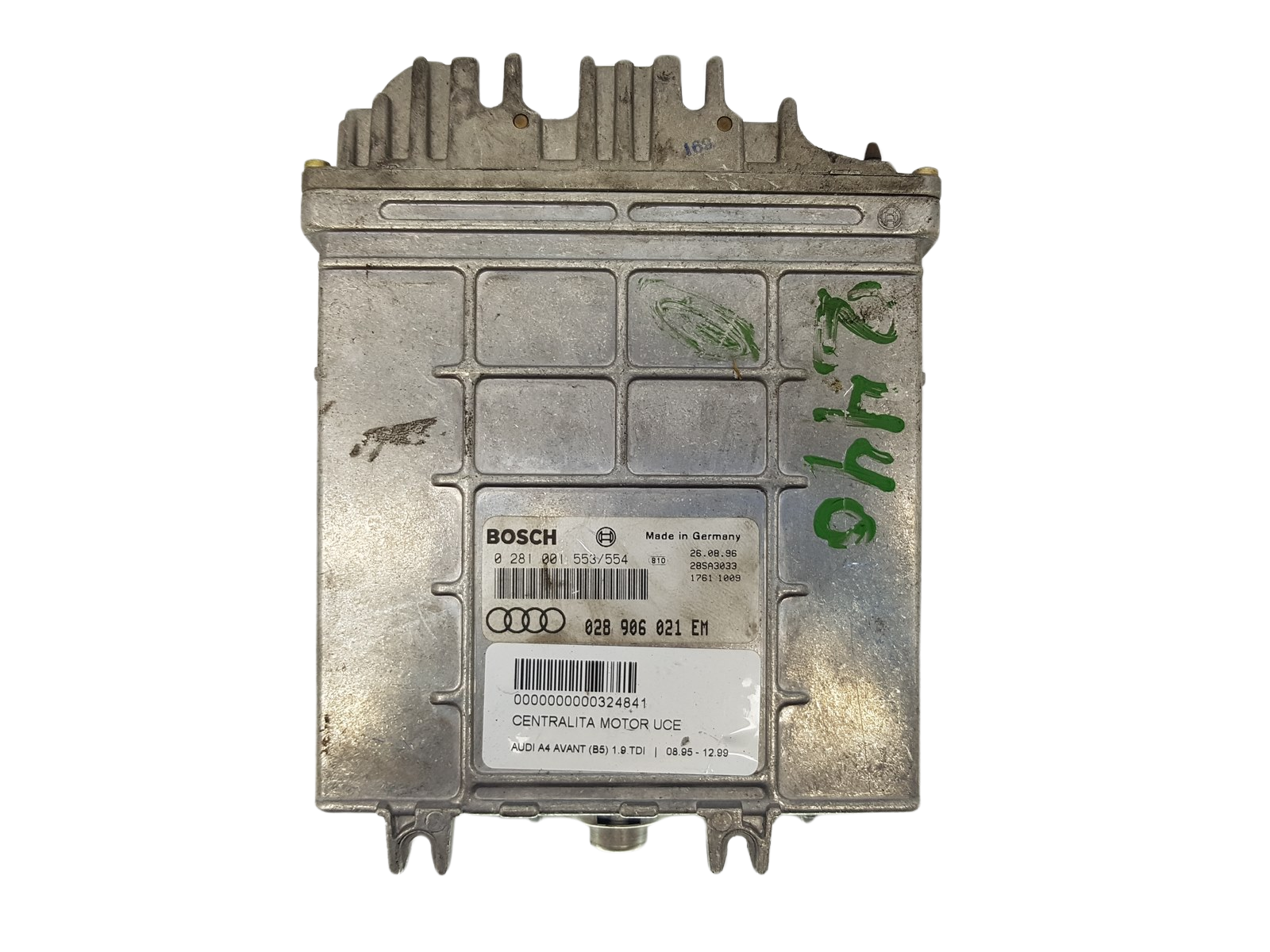 Ohjausyksikkö 028906021EM 0281001553/554 Audi Bosch main product photo