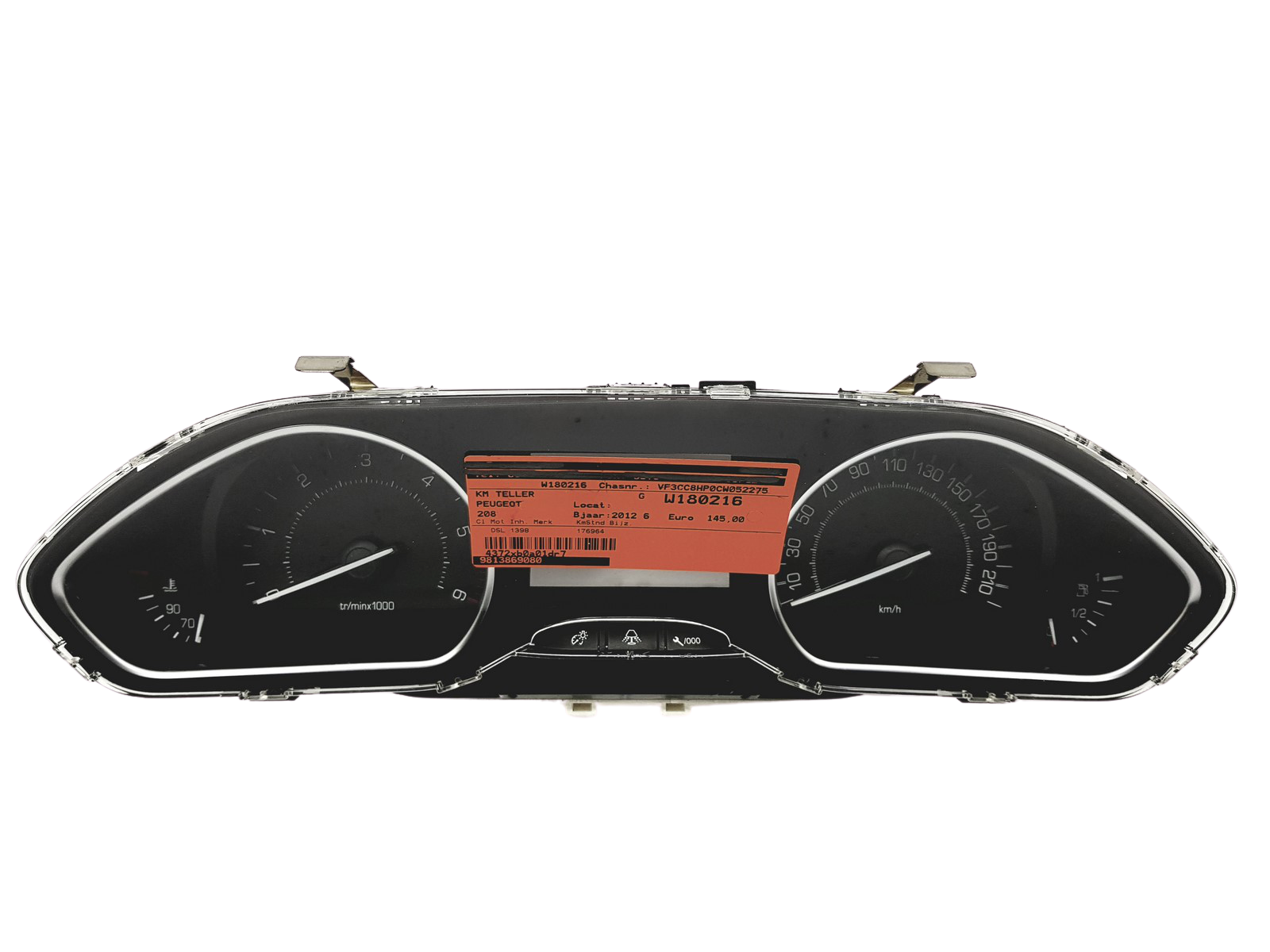 Nopeusmittari Peugeot 208 9675182780 D 32455 main product photo