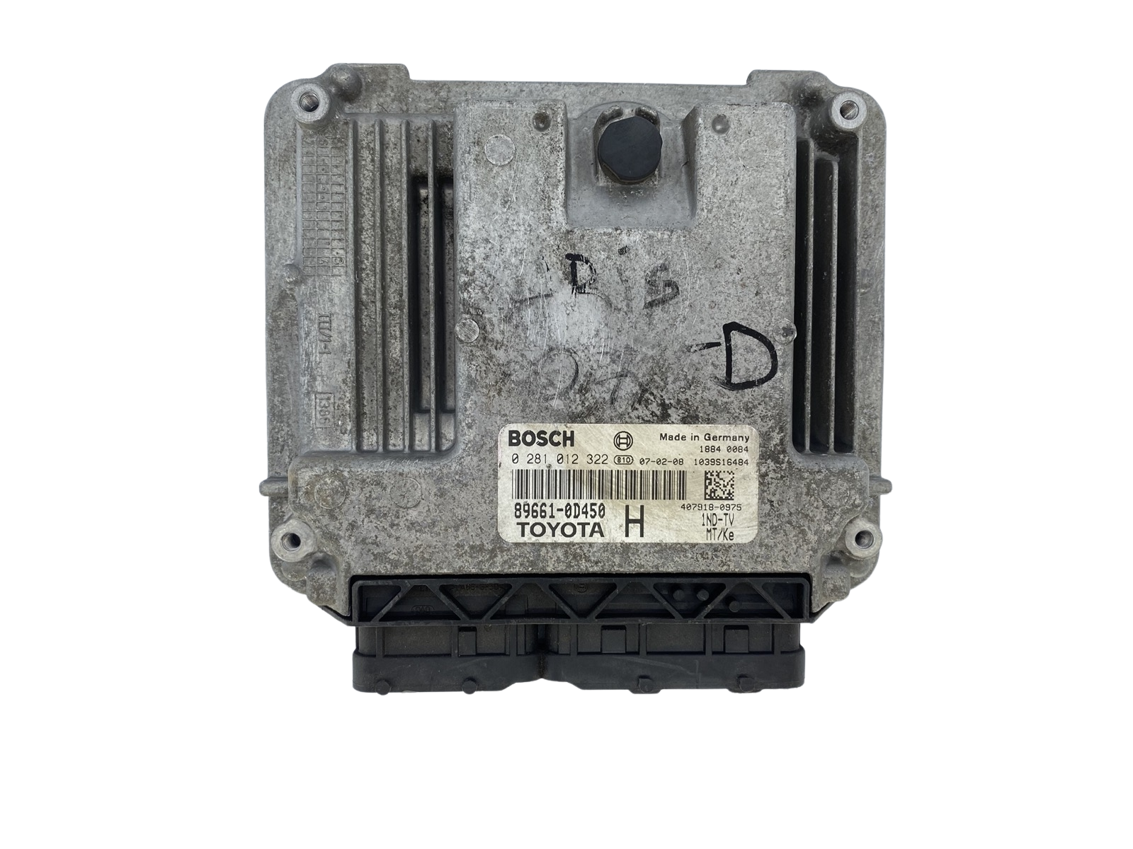 Ohjausyksikkö 89661-0D450 0281012322 Toyota Bosch 53168 main product photo