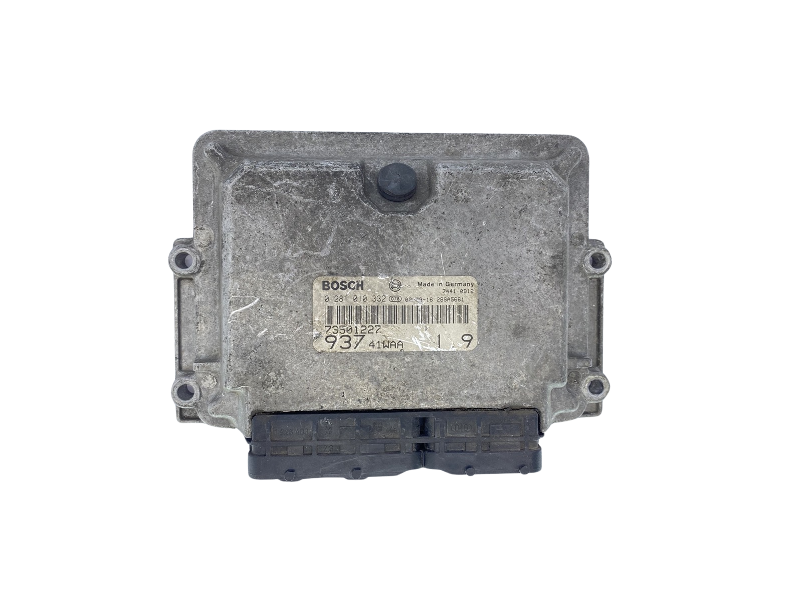 Ohjausyksikkö 73501227 0281010332 93741WAA Alfa Romeo Bosch 61917 main product photo