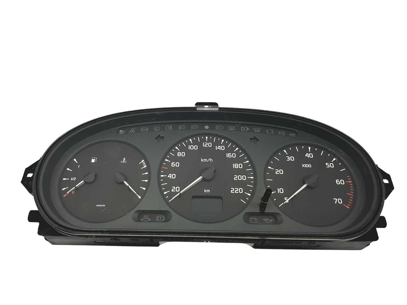 Kierroslukumittari Megane Scenic 21578161-2 21612792-4 54360 main product photo