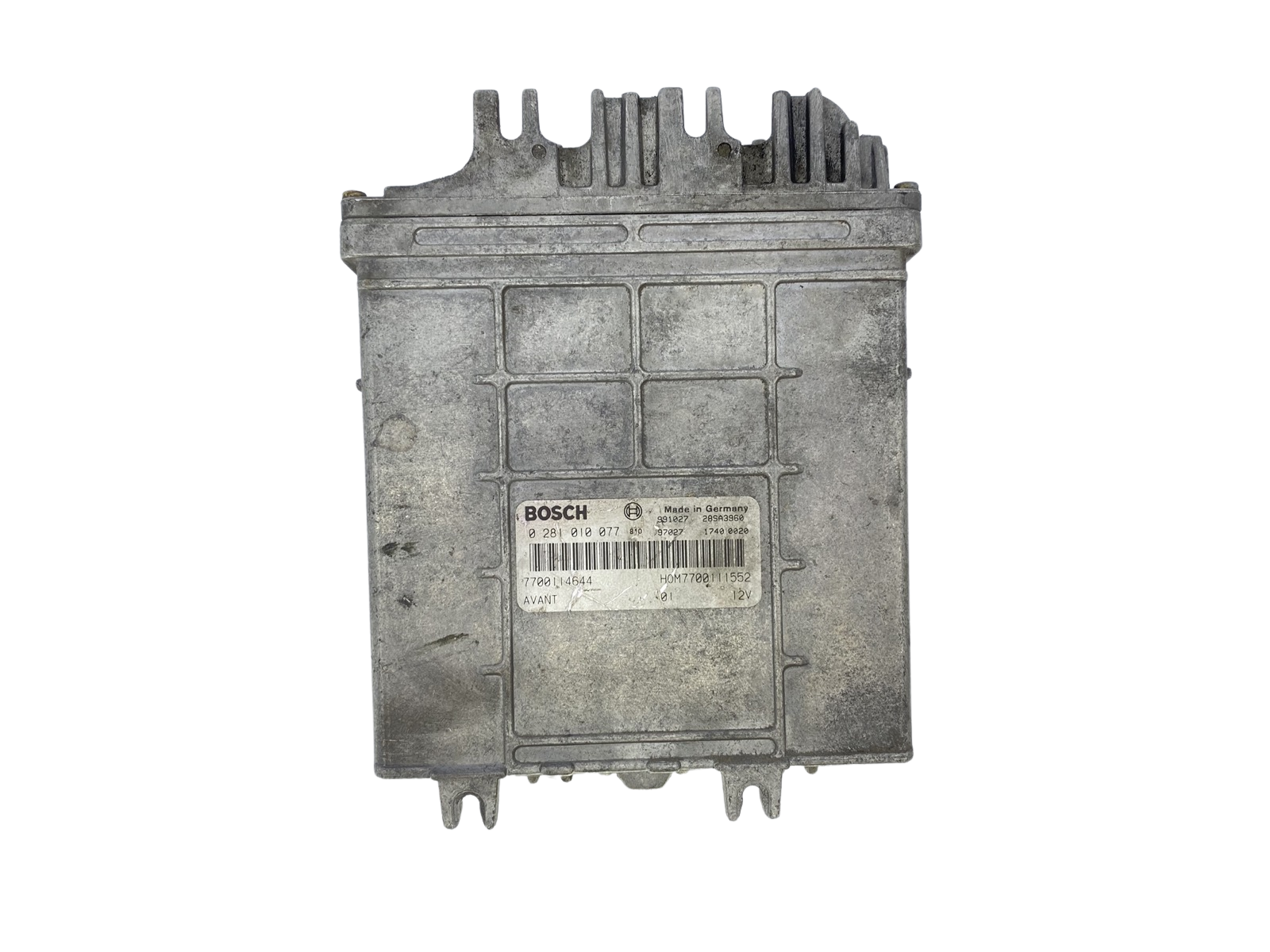 Ohjausyksikkö 0281010077 7700114644 7700111552 Renault Bosch 55418 main product photo