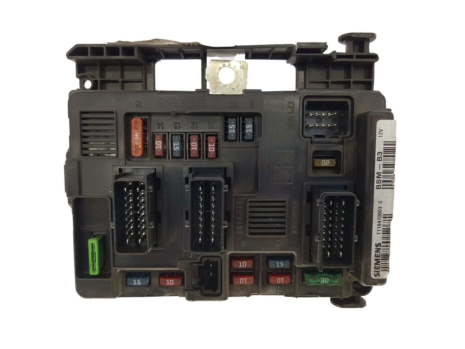 Ohjausyksikkö BSM-B3 9643498880 T118470003G PSA Siemens 1347 main product photo
