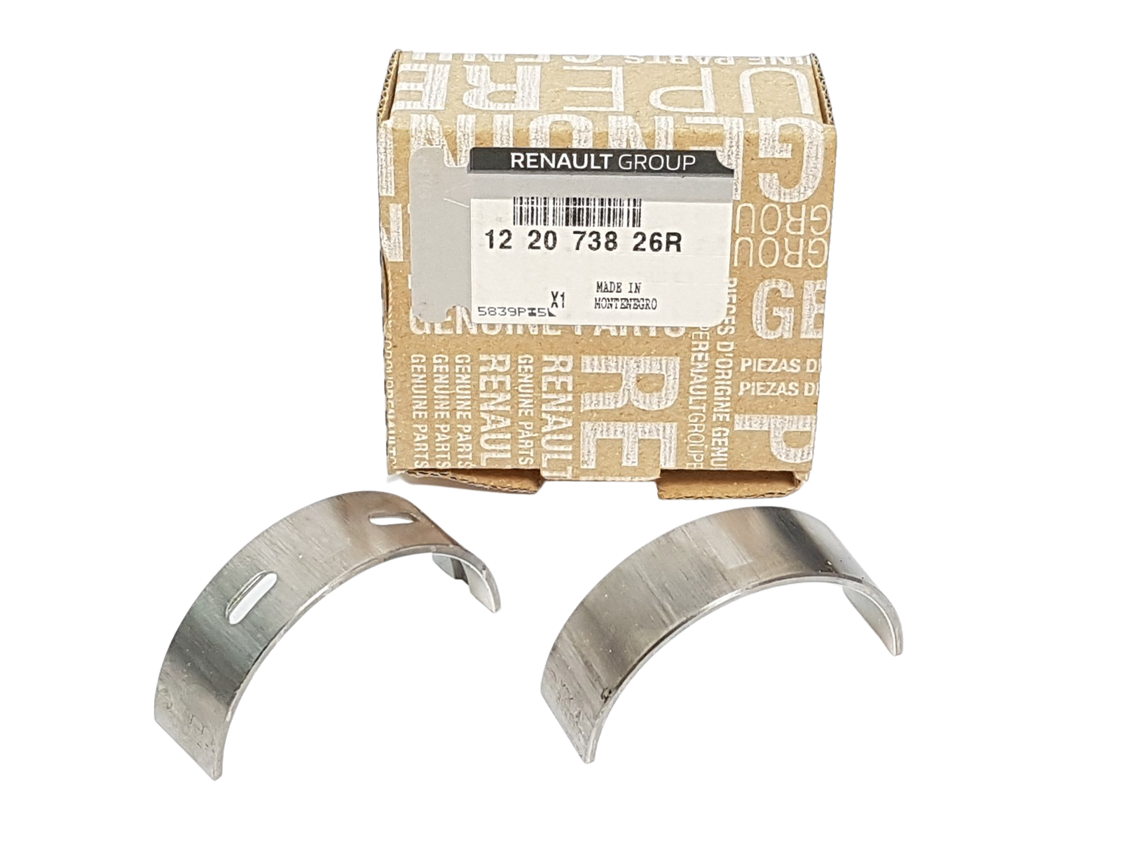 Kampiakselin Laakerit Renault 1.6 DCI 122073826R Alkuperäinen main product photo