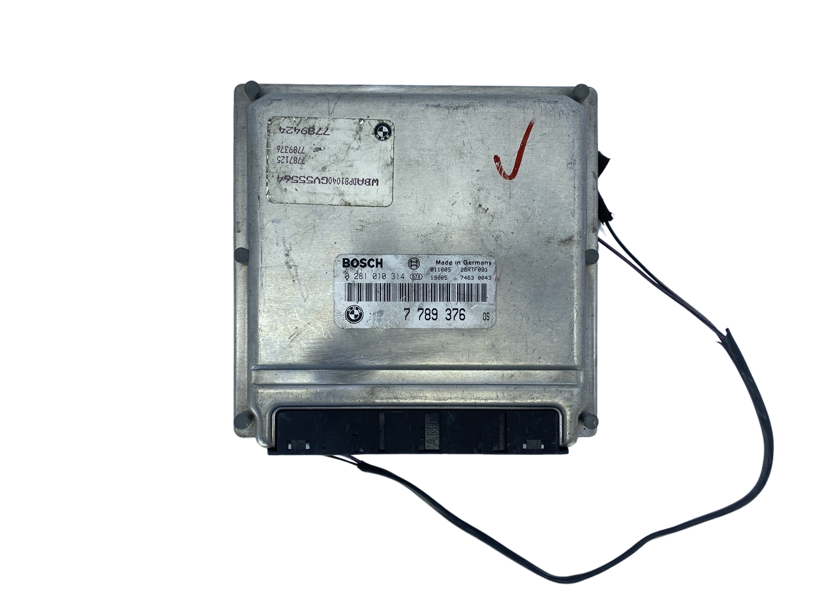 Ohjausyksikkö 0281010314 7789376 28RTF091 BMW Bosch 54650 main product photo