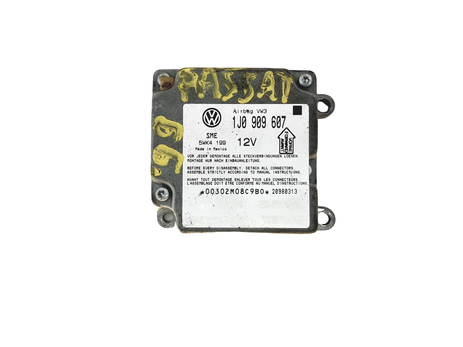 Ohjausyksikkö 1J0909607 5WK4199 VW Siemens 22974 main product photo
