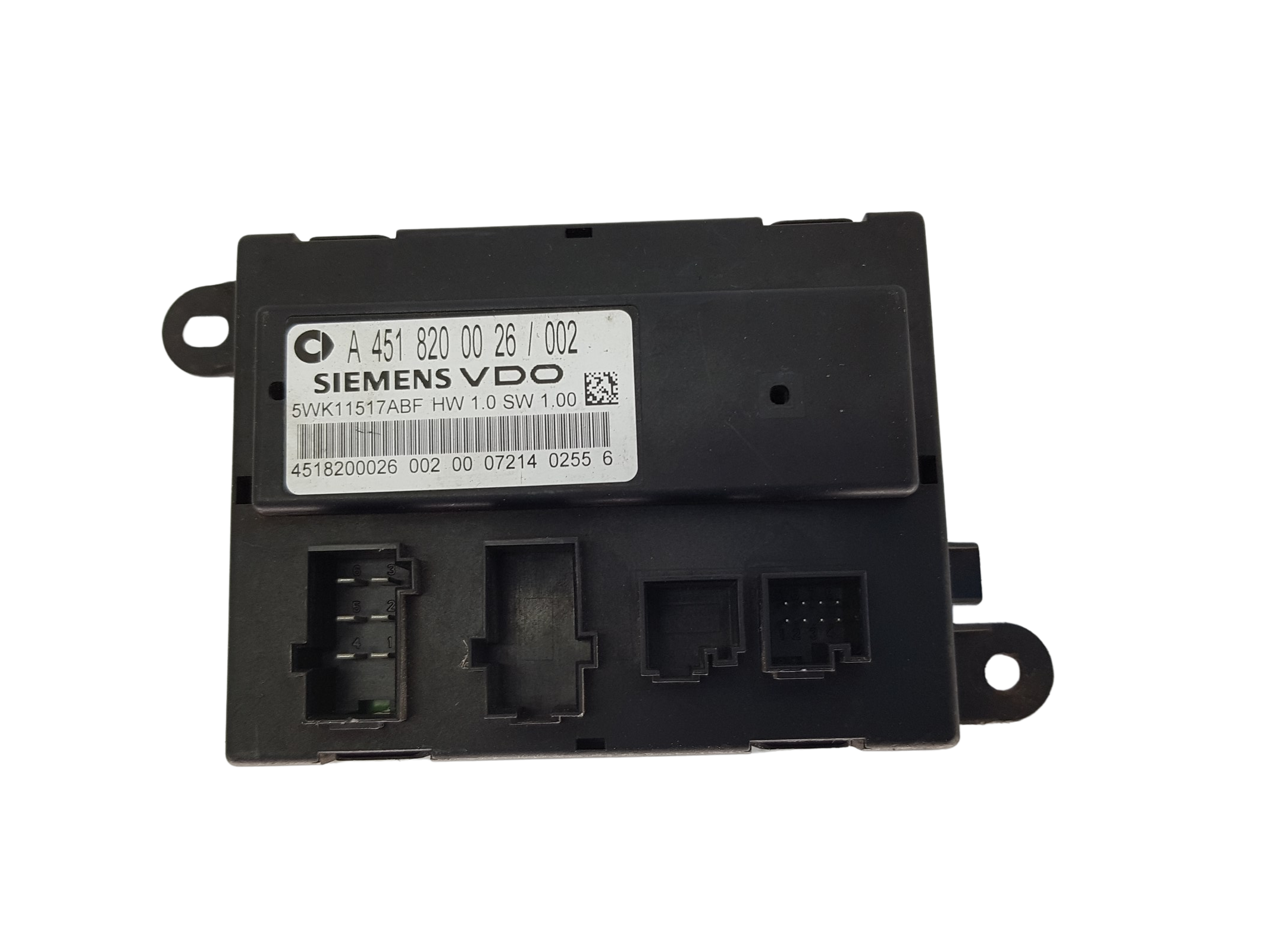 Ohjausyksikkö A4518200026 5WK11517ABF 4518200026 Smart Siemens VDO main product photo