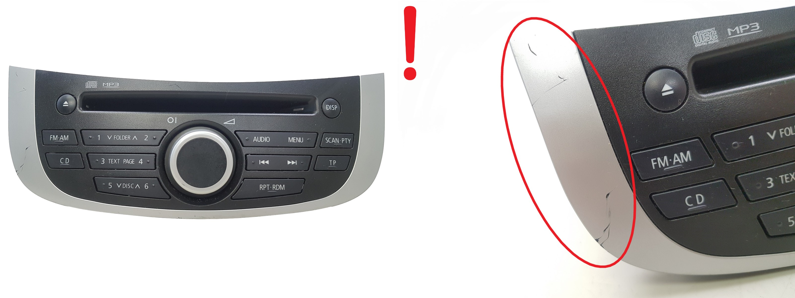 Radio Cd Mp3 Soitin Mitsubishi Grandis 8701A117 DY-1ME8U4-T 34U200 main product photo