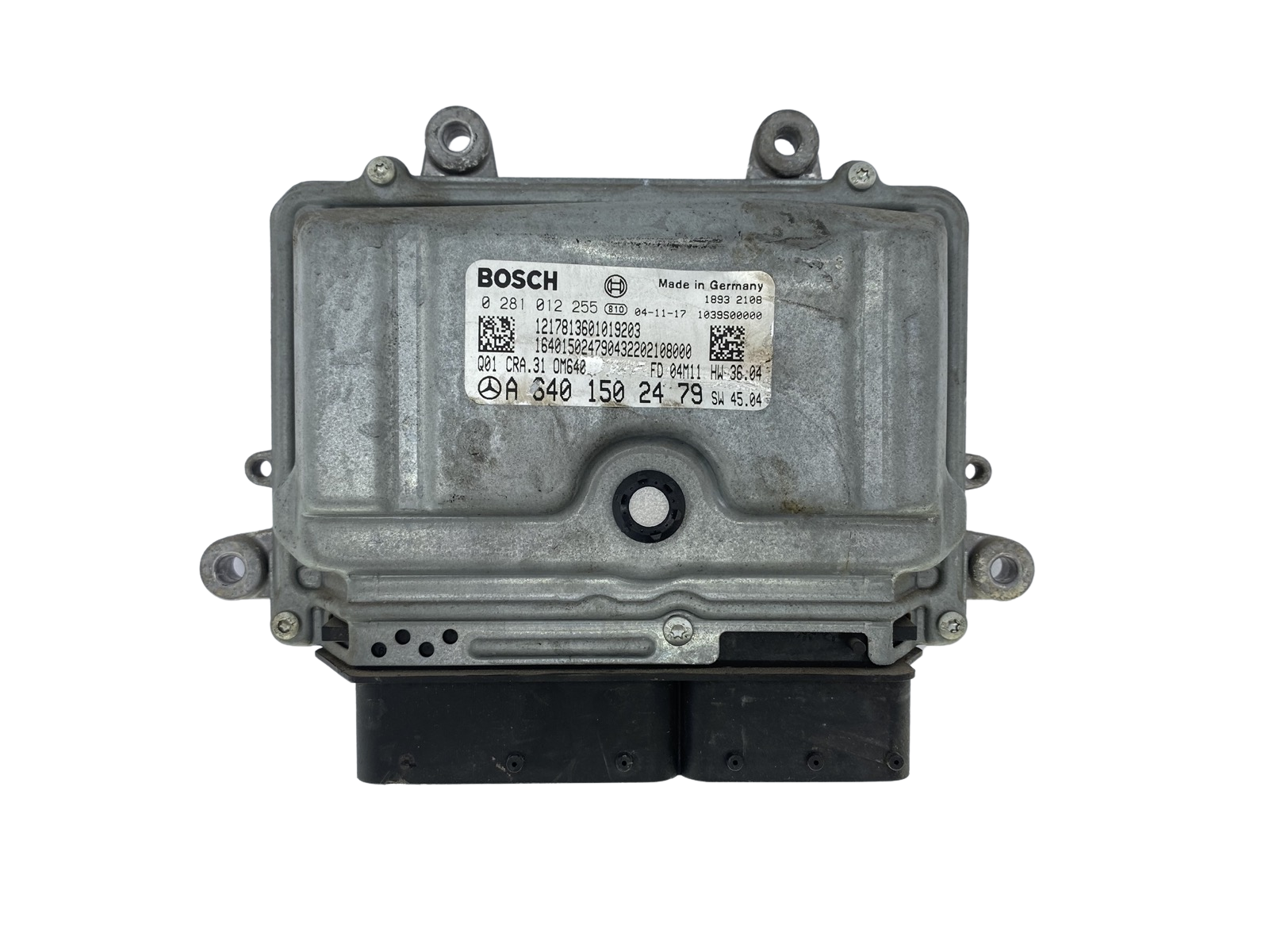 Ohjausyksikkö A6401502479 0281012255 Mercedes Bosch 53340 main product photo