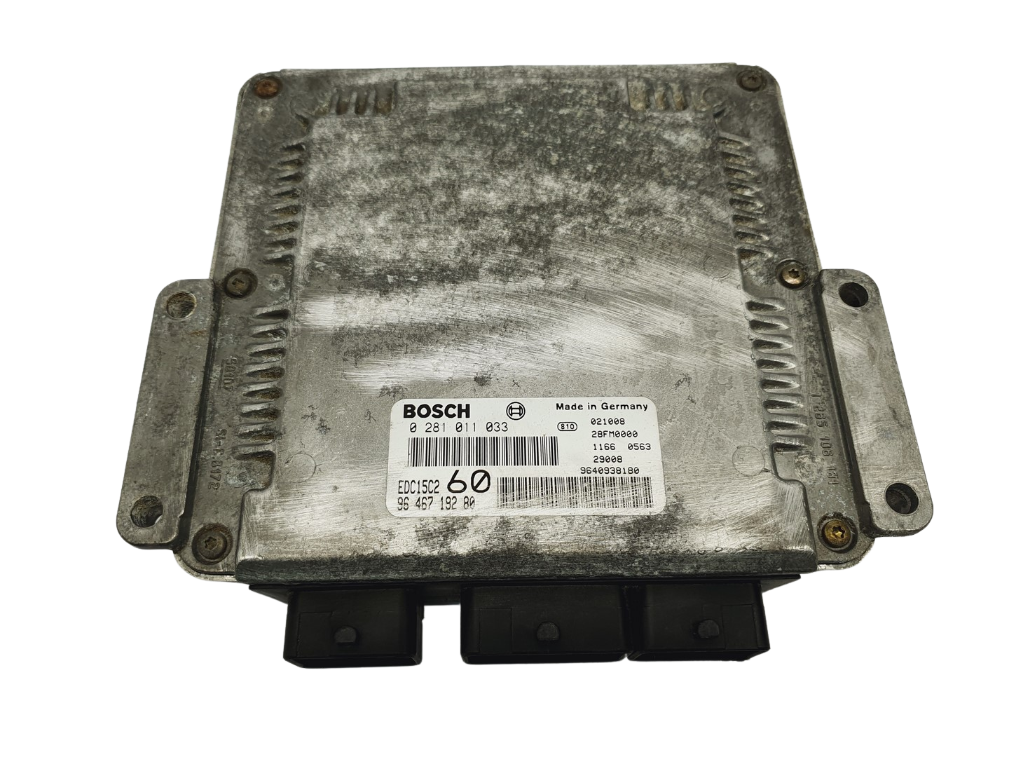 Ohjausyksikkö 0281011033 9646719280 28FM0000 PSA Lancia Bosch 68531 main product photo