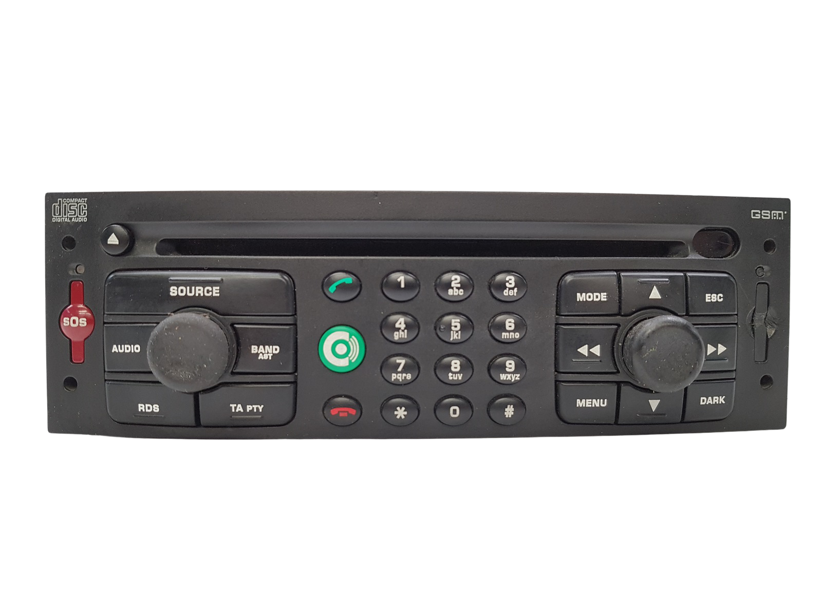 Radio-CD-soitin GSM Fiat Lancia 14966390XT 503550070911 main product photo