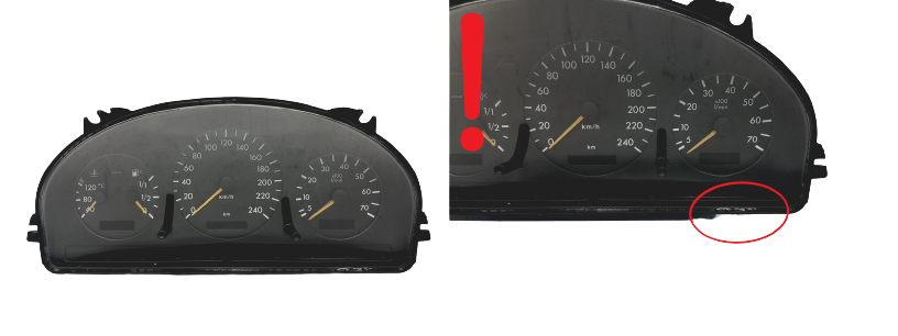 Kierroslukumittari Mercedes ML W163 A1635400247 Delphi main product photo