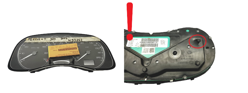 Nopeusmittari Peugeot 307 9654485080 53272 main product photo