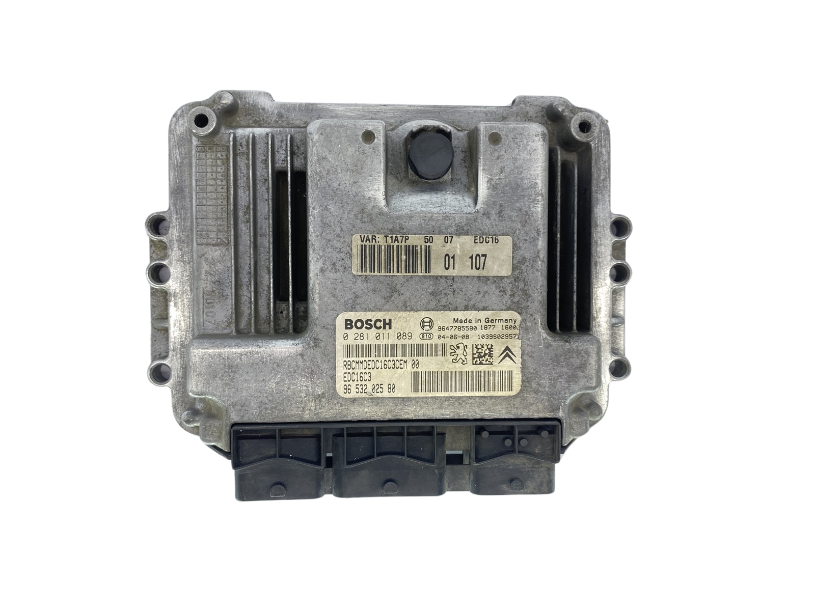Ohjausyksikkö 0281011089 9653202580 9647785580 PSA Bosch 63578 main product photo
