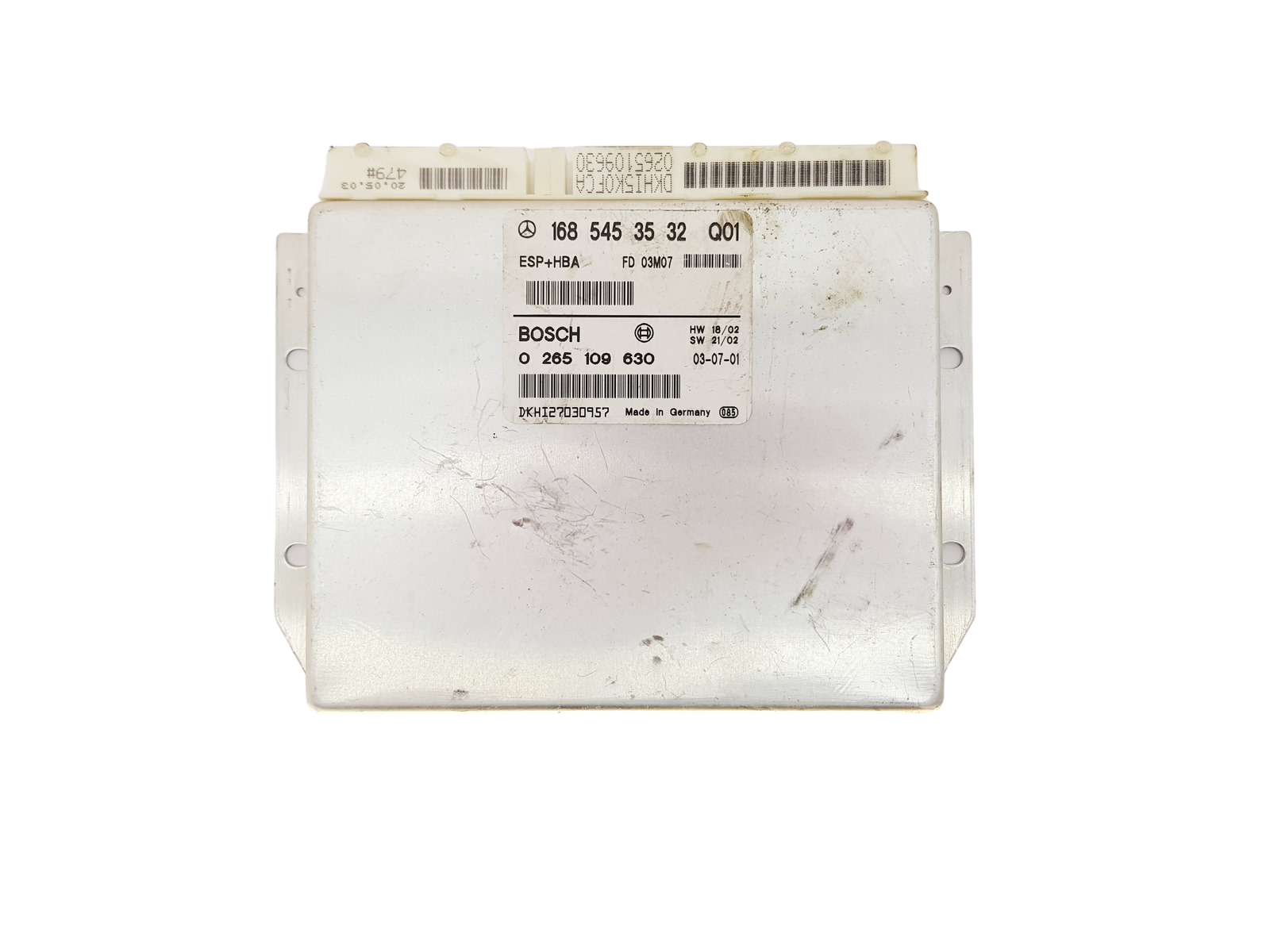 Ohjausyksikkö ESP Mercedes 1685453532 0265109630 Bosch 30764 main product photo