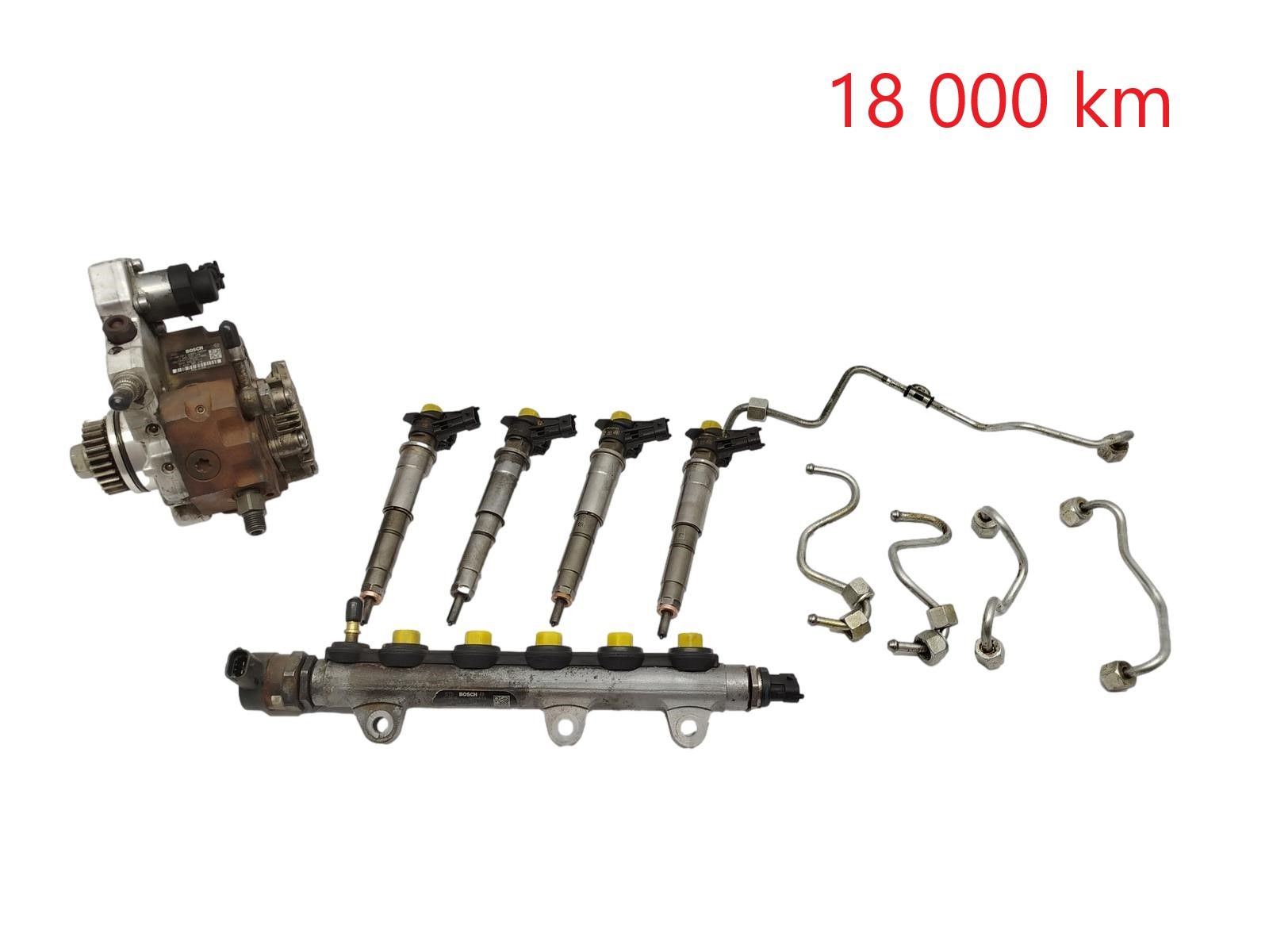 Polttoainepumppu ja suuttimet 0445010099 0445115022 Bosch 2.0 dci Renault main product photo