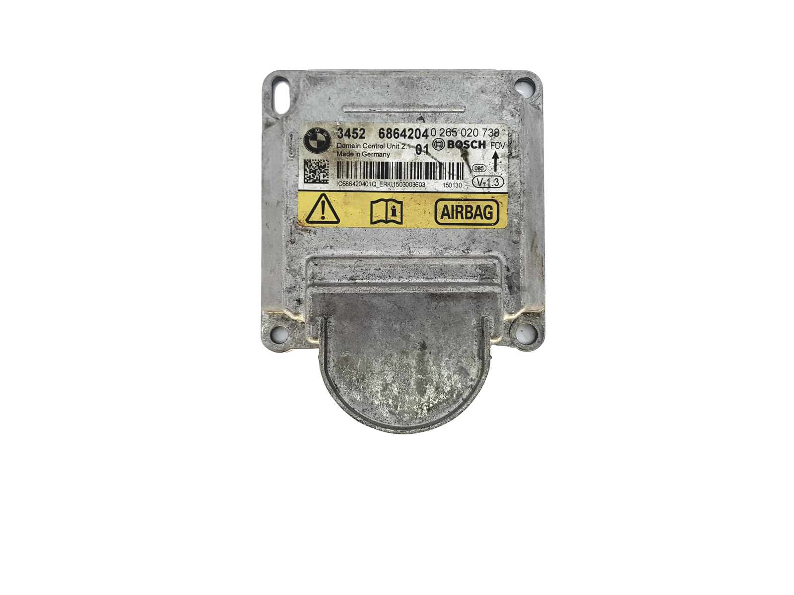 Ohjausyksikön moduuli 0265020738 3452 6864204 BMW Bosch main product photo
