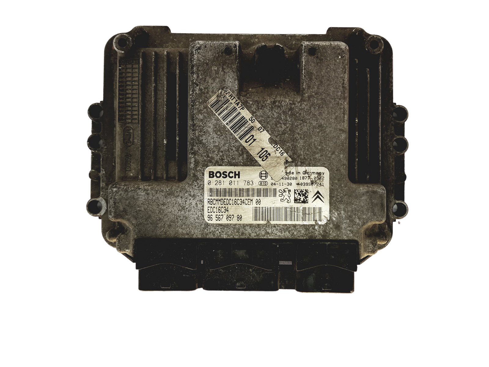 Ohjausyksikkö 0281011783 9656709780 9654490280 PSA Bosch 30485 main product photo