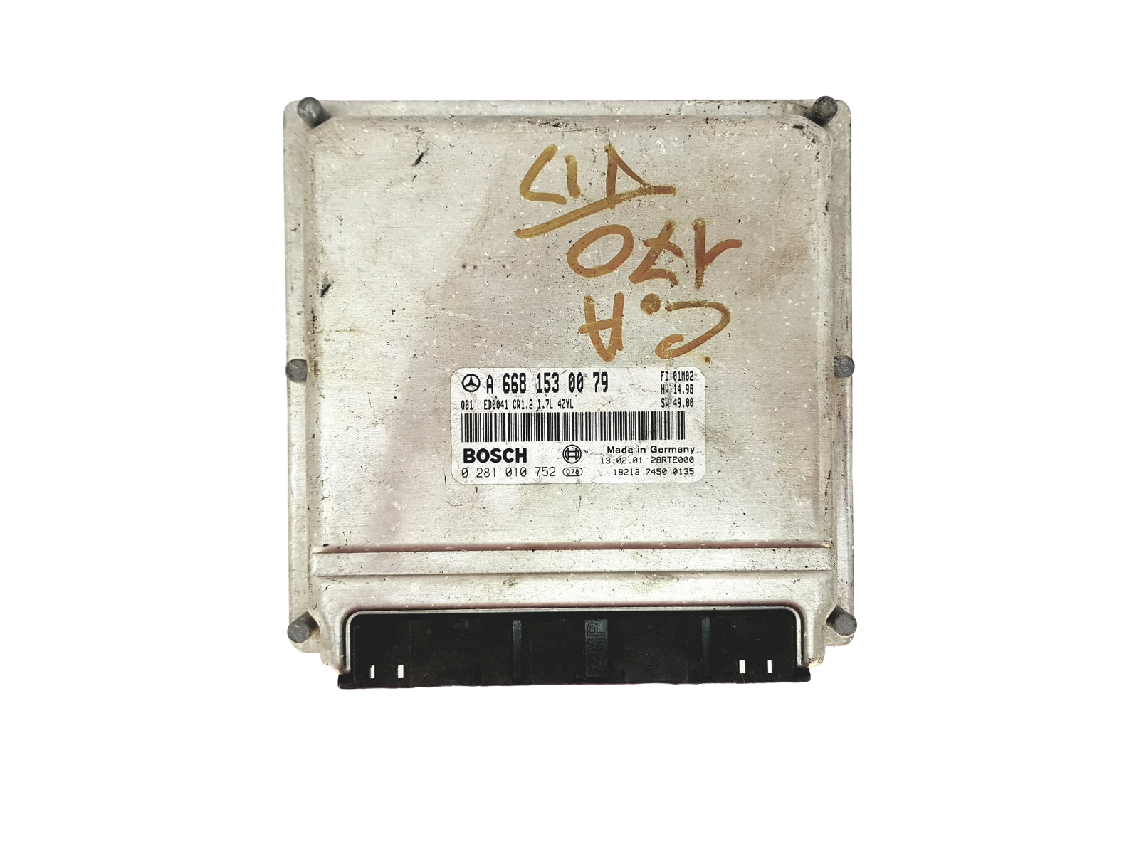Ohjausyksikkö A6681530079 0281010752 Mercedes Bosch 25339 main product photo